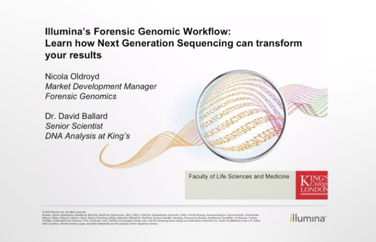 Forensic Genomics Webinar