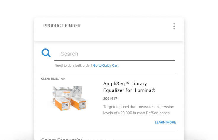 View Product Finder