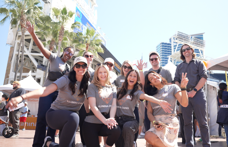 An Illumina milestone powered by our people: 100,000 volunteer hours