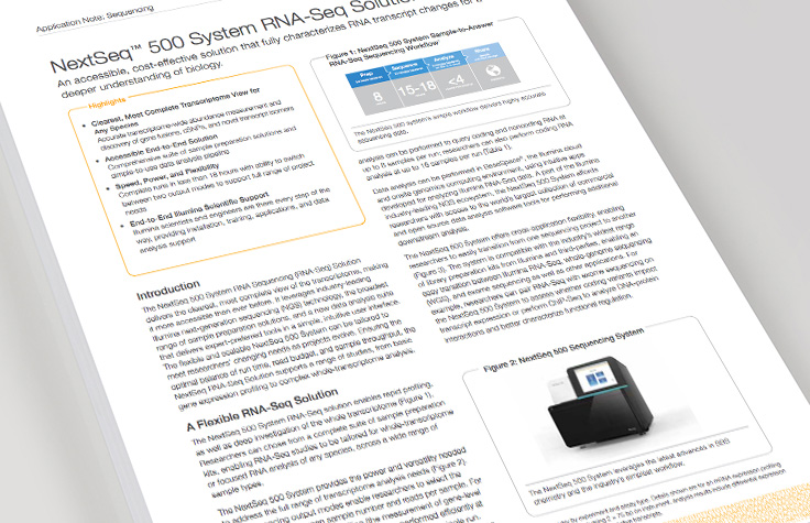 RNA-Seq with the NextSeq 550 System