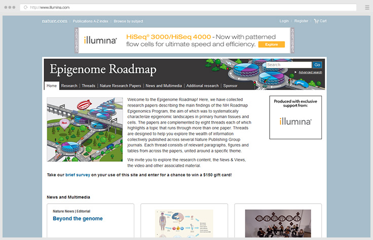 Epigenome Roadmap